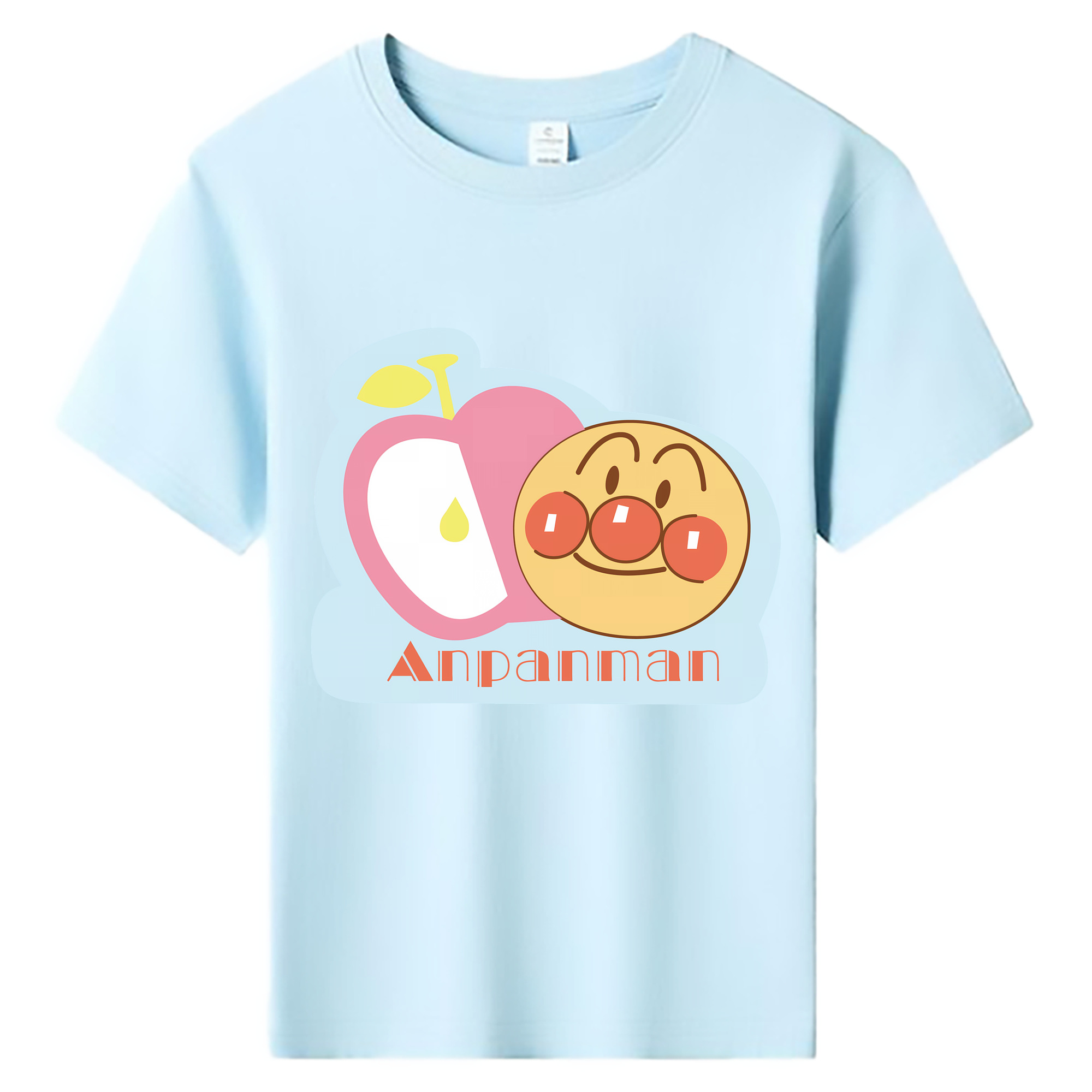 （画像用） アンパンマン Anpanman 綿100％キッズTシャツ（フロントプリント）